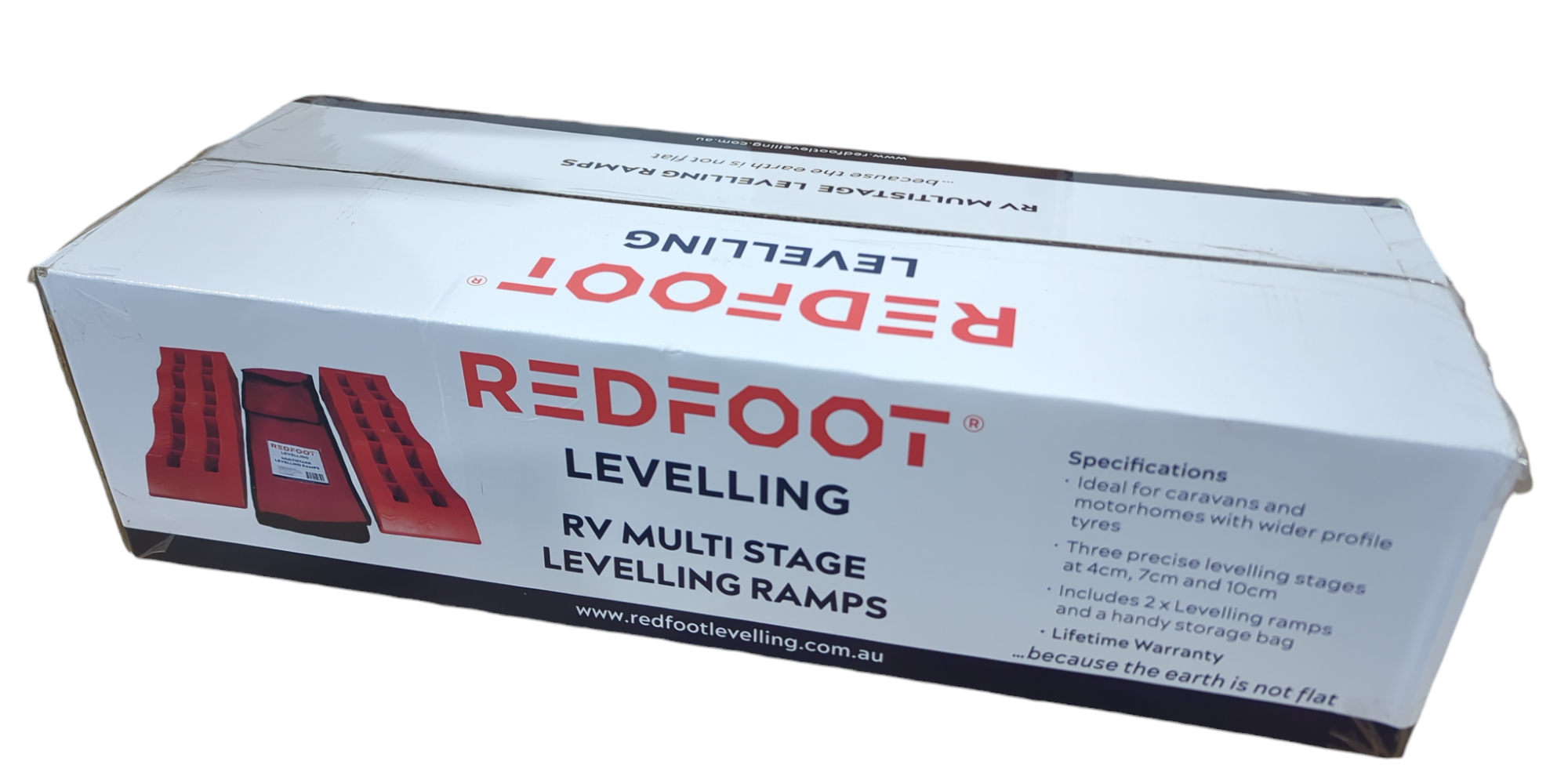Redfoot Multi Stage Levelling Ramps - 100mm Lift - Image 4