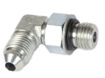 90 Degree 7/16" UNO Fitting Swivel to 7/16" JIC (EQ1124)