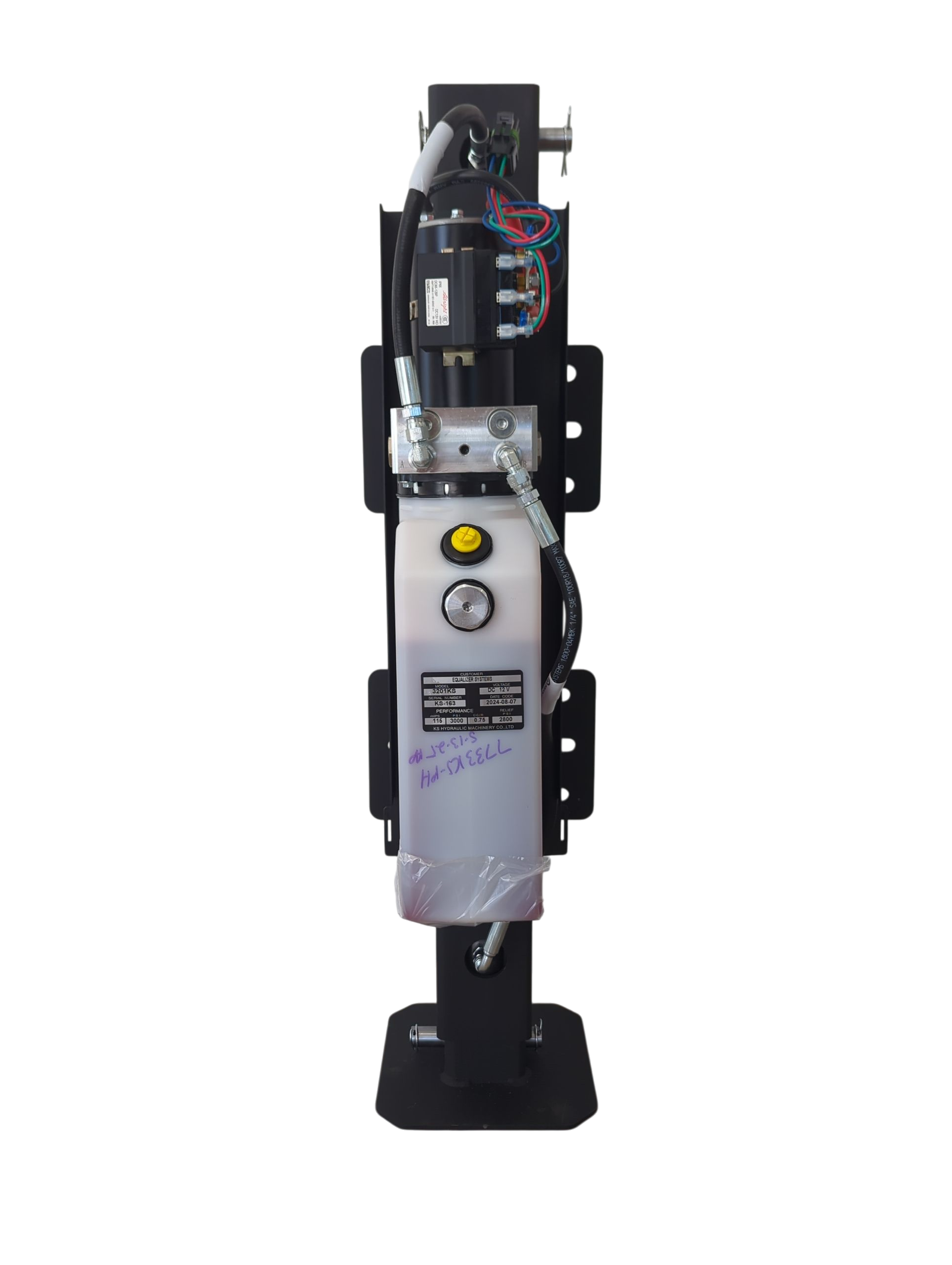 Single Hydraulic Trailer Jack - Image 3
